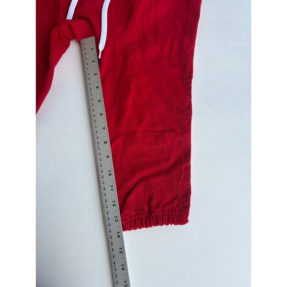 Adidas Mens Tech Fit Red Primeknit  Football Pants White Drawstring Size XL - Picture 4 of 5